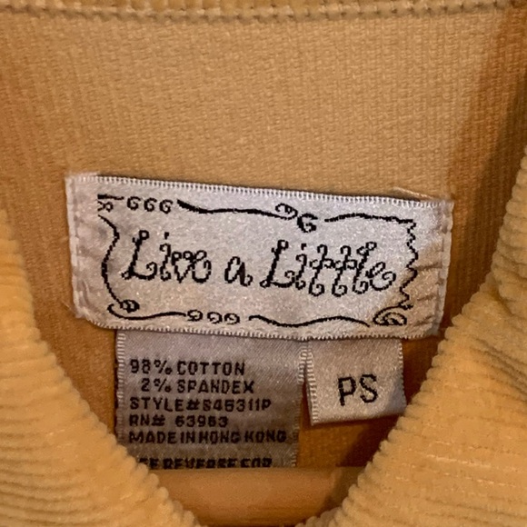 *NWT* Live a Little Corduroy Jacket - Picture 11 of 11